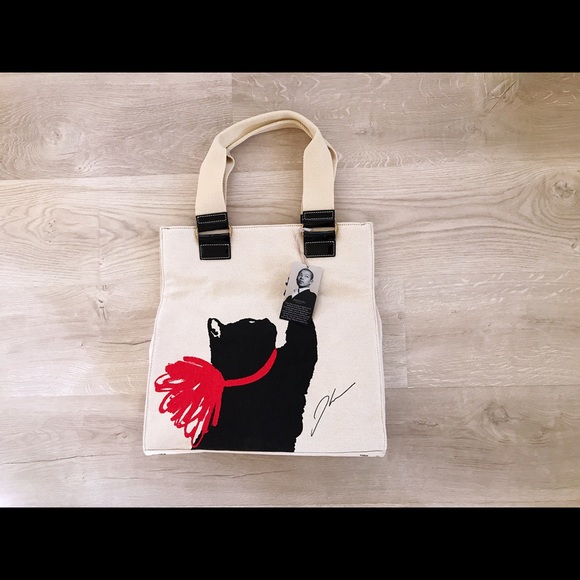 Jason Wu for Target Bags Milu Black Cat Tote By Jason Wu For